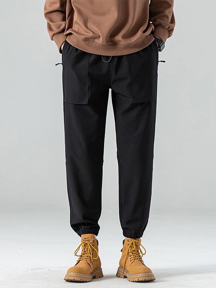 Couples' Fleece-Lined Windproof Softshell Pants: Women's Outdoor Joggers & Men's Warm Work Pants