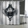 Egyptische Anubis Egyptische Cultuur Grote Douchegordijn, Waterdicht Polyester Stof Met 12 Haken, Huis Decoratie