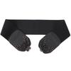 PU Leder Taillenband Elastischer Taillenformer für Damen Mädchen Stilvoller Breiter Gürtel Taillenornament für Modische Dame