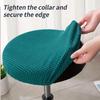 4pc Adjustable Round Stool Cover Removable & Washable Bar Stool Protector Stretch Fabric Fit Multiple Colors for Home Chair Cover