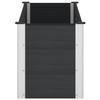 Raised Garden Bed Black 150 X 50 X 54 Cm