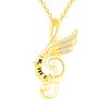 Fashion Girls On the Moon Pendant Necklace for Sisters Women Exquisite Moon Star Girls Clavicle Chain Gifts for Bestfriend Girl
