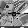 ROMON Men's Anti-Wrinkle Slim-Fit Straight-Leg Casual Pants