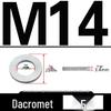 Double-Stacked Interlocking Toothed Anti-Slip Lock Washer 304 Stainless Steel DIN25201
