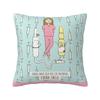 Luxury Cartoon Doctors Nurse Cushion Covers 45x45cm Soft Nursing Medical Print Pillow for Car Square Pillowcase Home Decorative