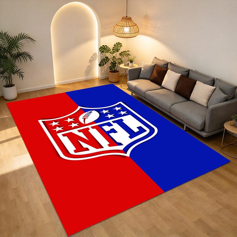 Nfl Game Living Room Nonslip Area Rug Soft Carpet For Bedroom Game Playroom Sofa Office Home Decor Doormat Christmas Gift C10284
