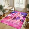 Personalized Crystal Velvet Carpet,Taylor Swift Custom Printed Name, Plush Area Rug For Home Indoor Decor