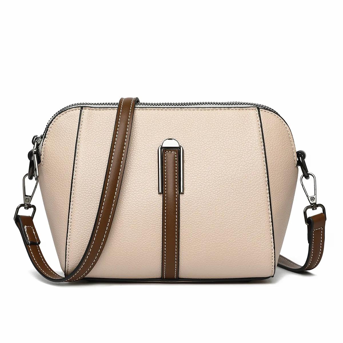 

Yogodlns модные сумки-ракушки женские сумки из мягкой кожи на плечо сумки-мессенджеры повседневная женская сумка через плечо сумка для покупок телефон 22x11x14.5cm хаки