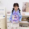 Large Capacity Cartoon Animal  Schoolbag Nylon Kids Book Bag Cartoon Capybara Backpack  Kids