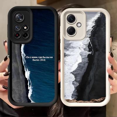 Case for Xiaomi Redmi Note 14 Pro Plus 14C 12s 11s Note 13 12 12C A1 A2 A3 A4 11 10 13C Phone Cover Scenery Cool Coastline