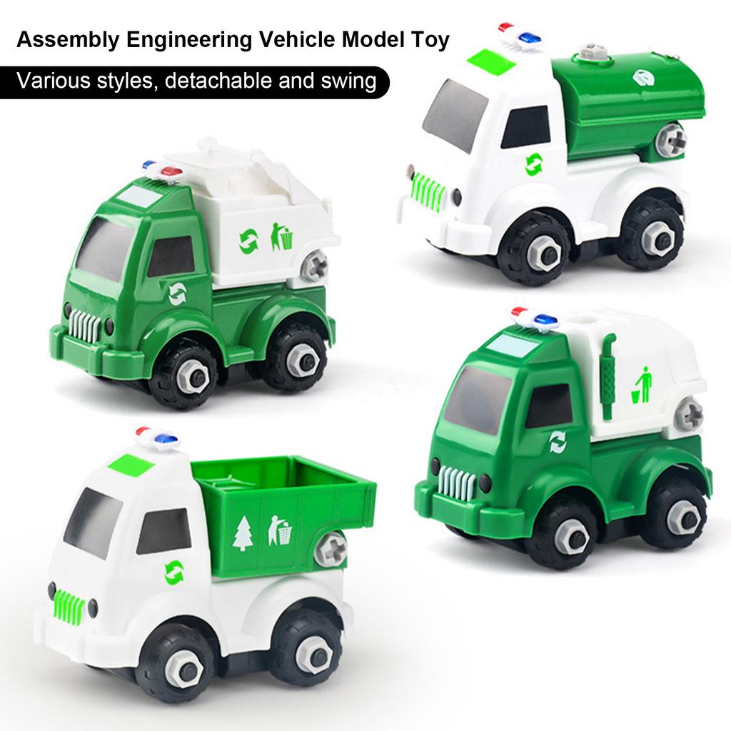 Nut Assembly Vehicle Model Toy Highly Simulation Children Kids Car Model Toy Set
