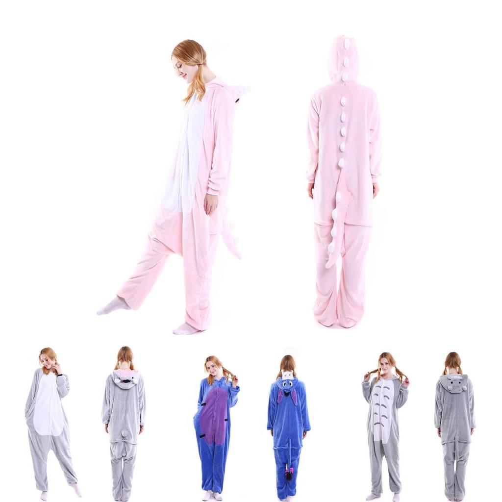 Unicorn One Piece Kigurumi Pajamas Animal Cosplay Unisex Onsie Sleepwear