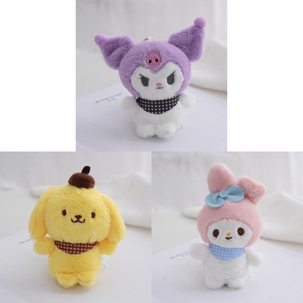 Pom Pom Purin Melody Plush Keychain With Pp Cotton Filling For Kids Gift And Bag Decor