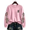Women's Fashion Casual Halloween Print Pullover Sweatshirt Long Sleeve Neck Top