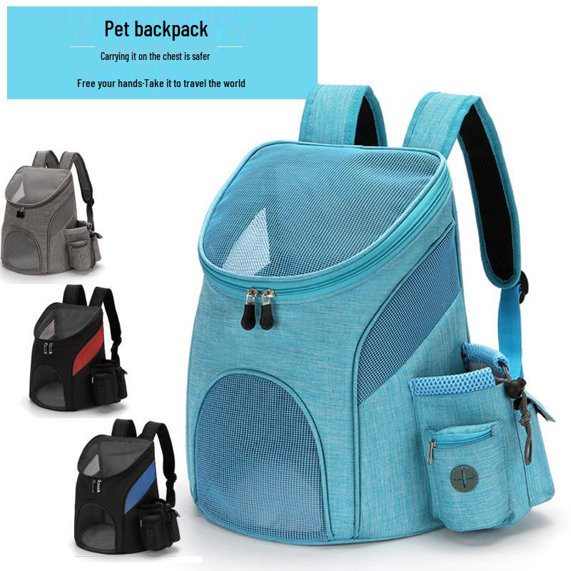 Multifunctional Foldable Pet Backpack for Dogs & Cats