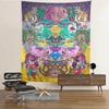 RRegular Cartoon Show Printed Large Wall Tapestry Hanging Tarot Hippie Wall Rugs Dorm Home Decor