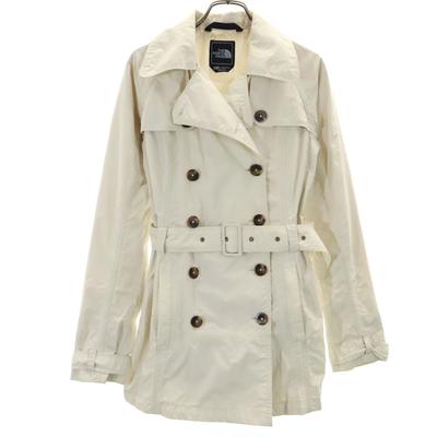 Trench Coat XS Beige Belted Outdoor Women Used