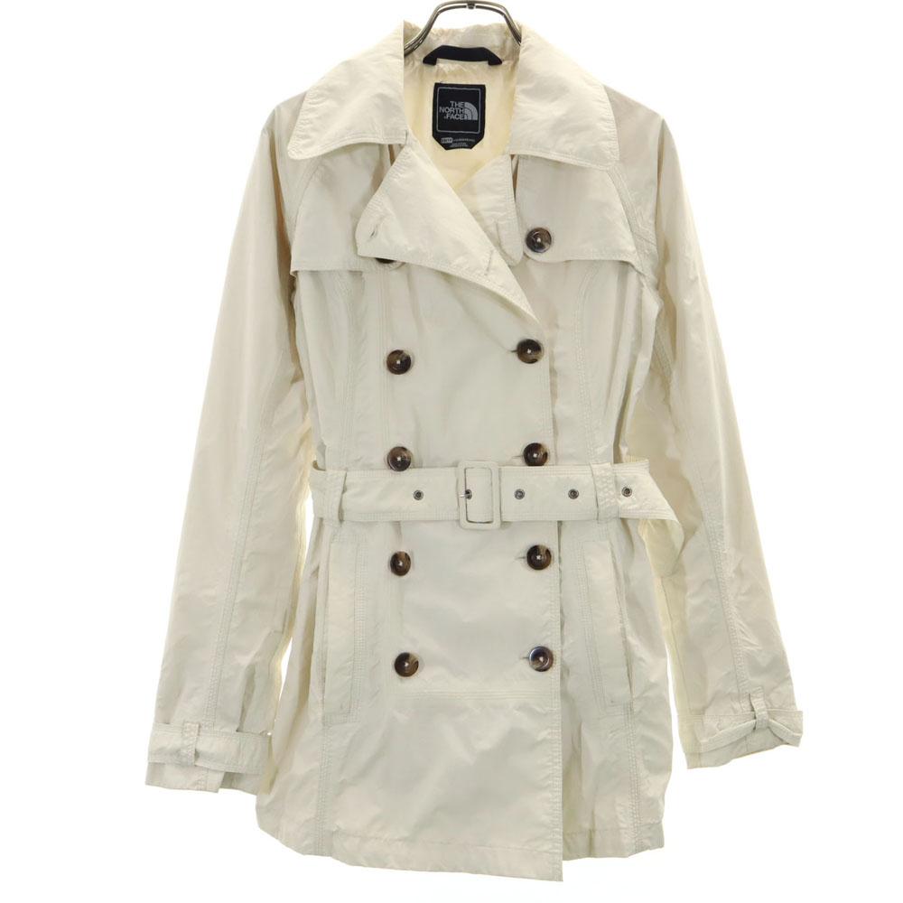 

THE NORTH FACE trench coat XS Beige Belted Outdoor Women Used