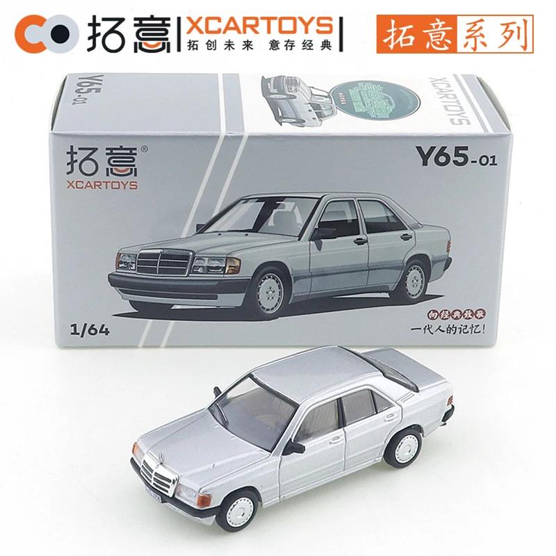 XCARTOYS 1/64 Mercedes Benz 190E Classic Car Alloy Toys Motor Vehicle Diecast Metal Model Kids Xmas Gift Toys for Boys