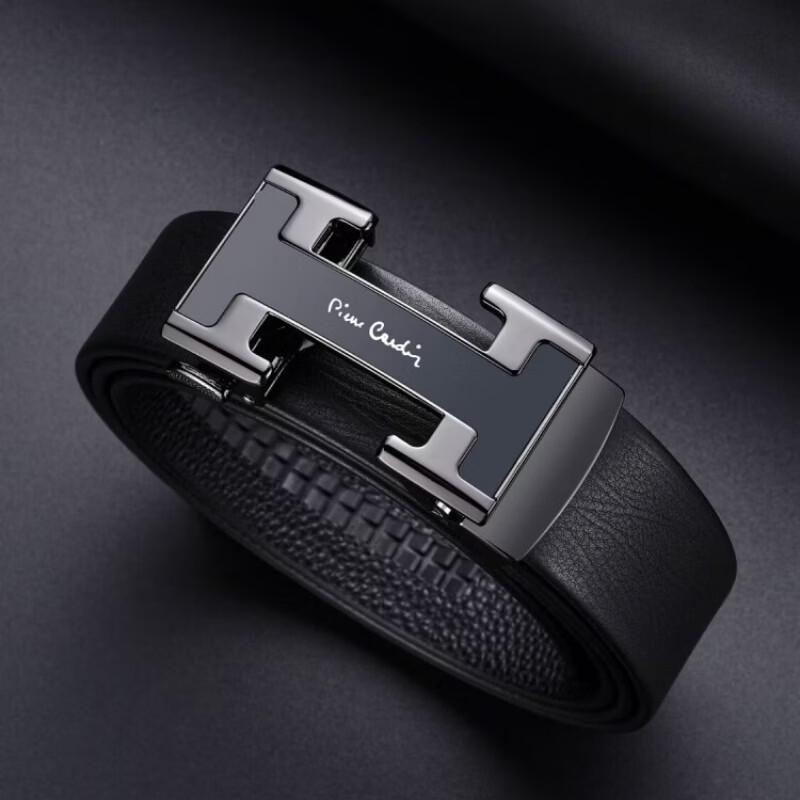 

Pierre Cardin Men s Leather Automatic Buckle Belt
