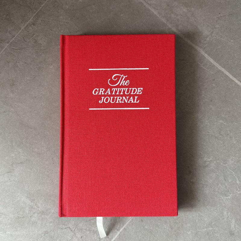 Cross-border Gratitude Journal A5 Linen Cover Notebook