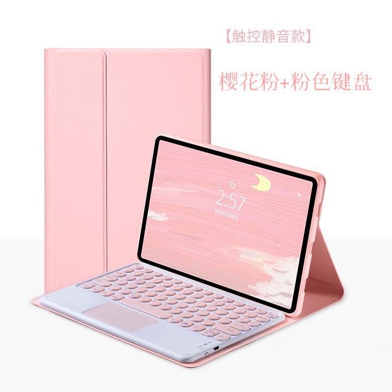 Slim Leather Keyboard Case With Touchpad Pad 5 Pro P11 11.5 Inch Tablet Foldable Stand Auto Sleep Shockproof