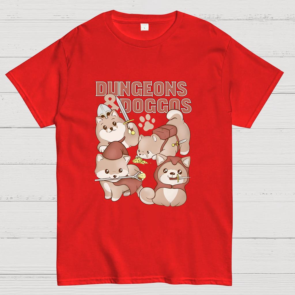 Dungeons And Doggos Nerdy T-Shirt