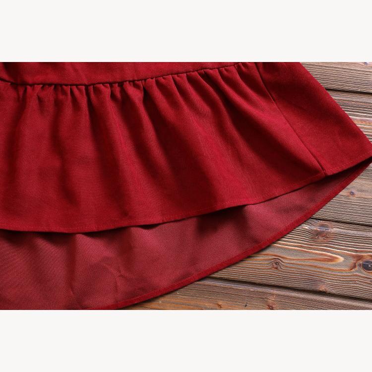 Однотонное Платье С Воротником фото 20