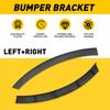 Front Bumper End Caps For Toyota RAV4 2016-2018 Textured Right & Left Set of 2 V
