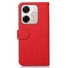 KHAZNEH For Xiaomi Redmi 13x 4G Case RFID Blocking Wallet Litchi Texture PU Leather Phone Cover