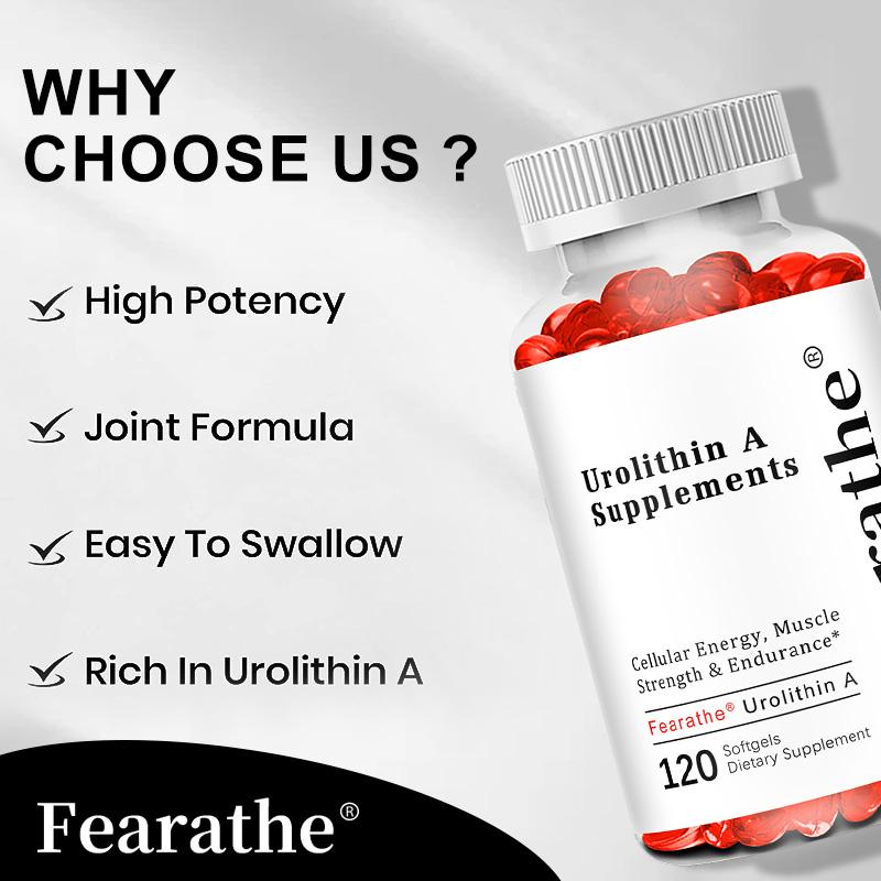 Supplément pour l'urolithiase 5000 mg - Énergie Cellulaire, Force Musculaire 120 Capsules