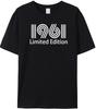 Made in 1960196119621963196419651966196719681969 T Shirt Father Day Birthday Gift Retro TShirts Unisex Vintage Tee