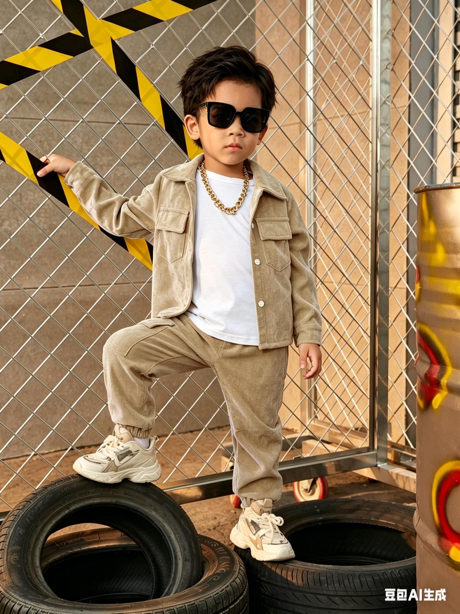 

Boys Toddler Corduroy Cargo Pants Set XS дубильная кора
