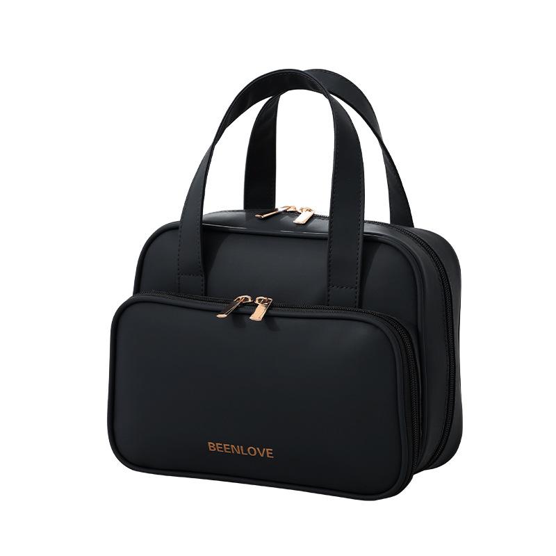 New Model, Portable Square Wash Bag, Travel Cosmetics Storage Bag, Waterproof, Makeup Bag, Large Capacity