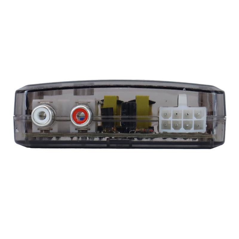 

12V Converter Adapter Adjustable Frequency Line Car Subwoofer Stereo Radio Converters Auto Car Audio Converter Rca Stereo onesize