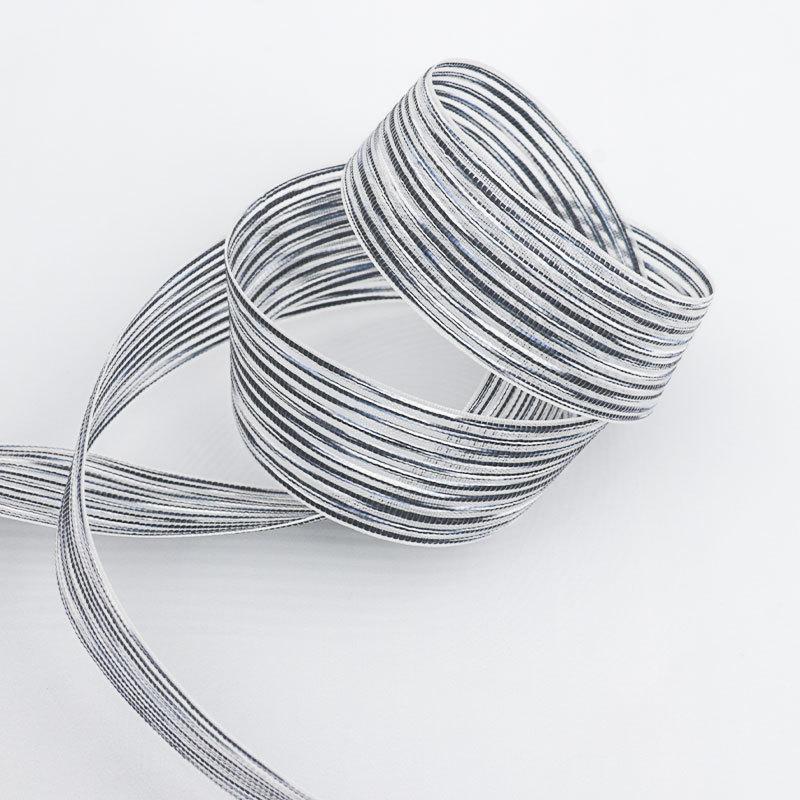 Decorative Romantic and Cozy Striped Braided Ribbon Hair Ornaments Clip Straw Hat Accessories Accessories Bow Ribbon Gift Box Packaging Messy Ribbon