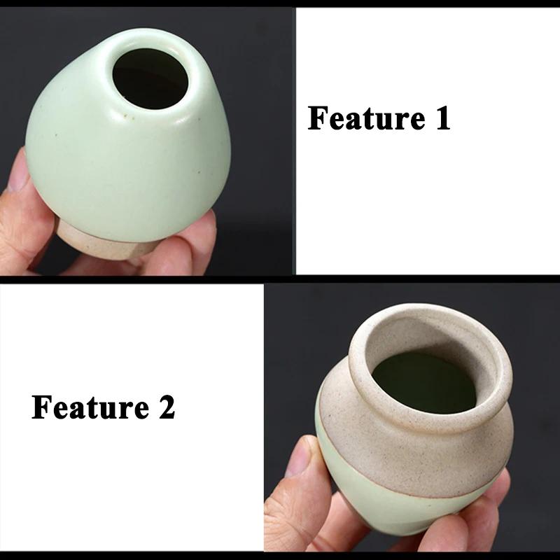Ceramic Chasen Holder Stand Bowl Japanese Matcha Green Tea Bamboo Whisk Grinder Tea Tools Accessories Holder Teaware for Home
