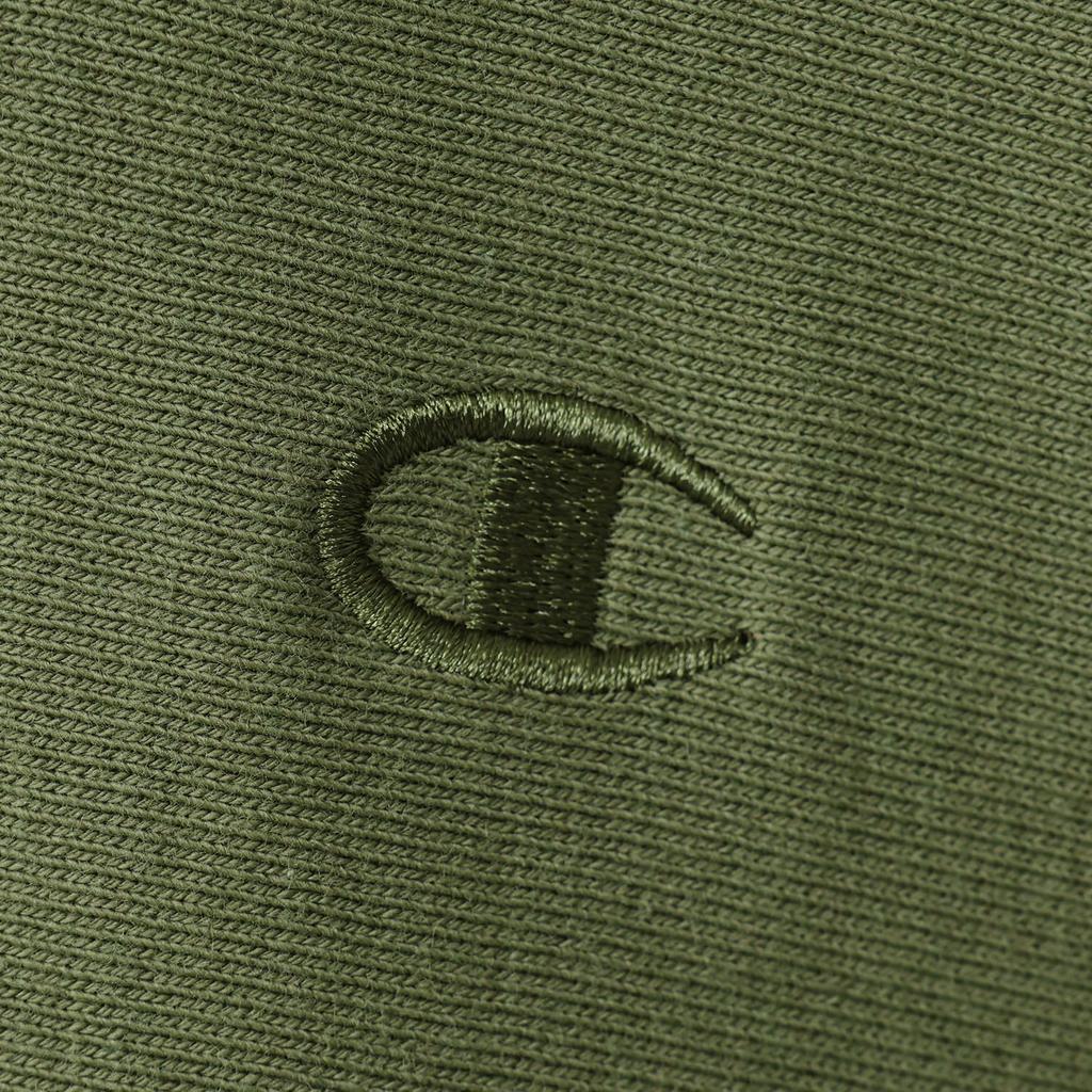 Champion Hooded Long Sleeve with Size Small Men's Reverseweave® Sweatshirt, One-Point Logo, C3-Y116, Olive,