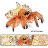 Simulated Sea Animals Hermit Crab Figurines Sea Creature Animals Act For Sea Animal ,set Of 2