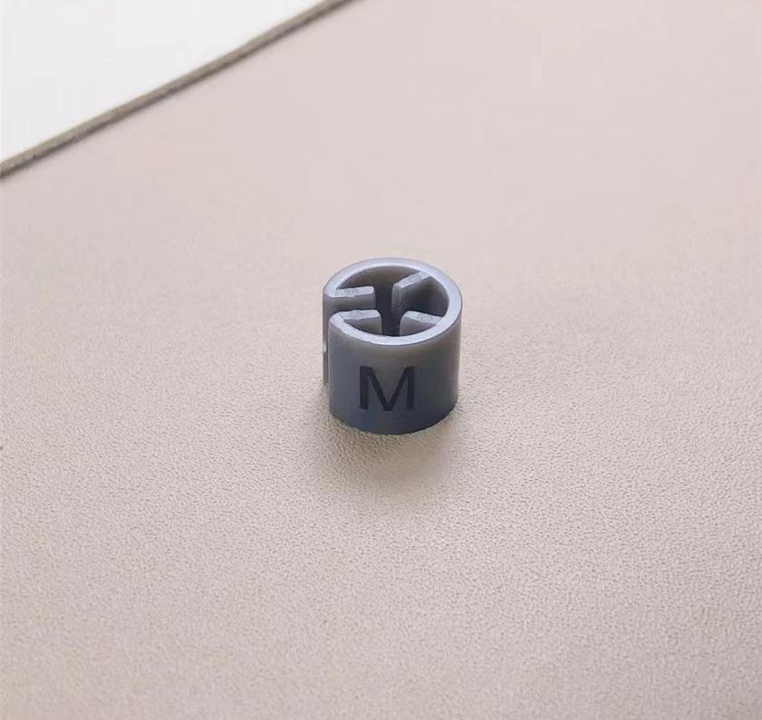 Double-Sided Round Clothing Size Marker Clip for Adult & Children Hangers