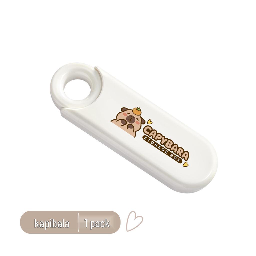 Compact Medicine Organizer: Portable Pill Dispenser for Morning, Noon, and Evening