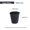 Nutrient Seedling Tray: Disposable Black Plastic Cup for Gardening and Planting Flowers or Vegetables