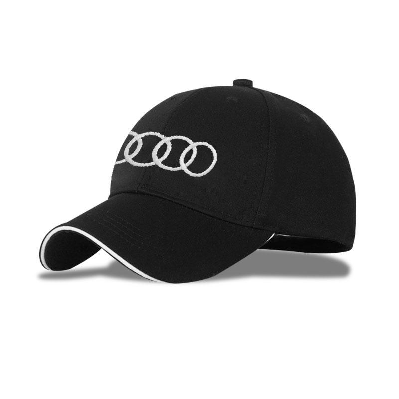 Men Women Baseball Cap Car Logo Summer Sports Hat For Audi C5 C6 C7 A4 B6 B8 B7 A6 A3 A5 Q3 Q5 Q7 8P  S3 S5 S1 S4 S2 RS3 RS4 RS5 RS6 RS8