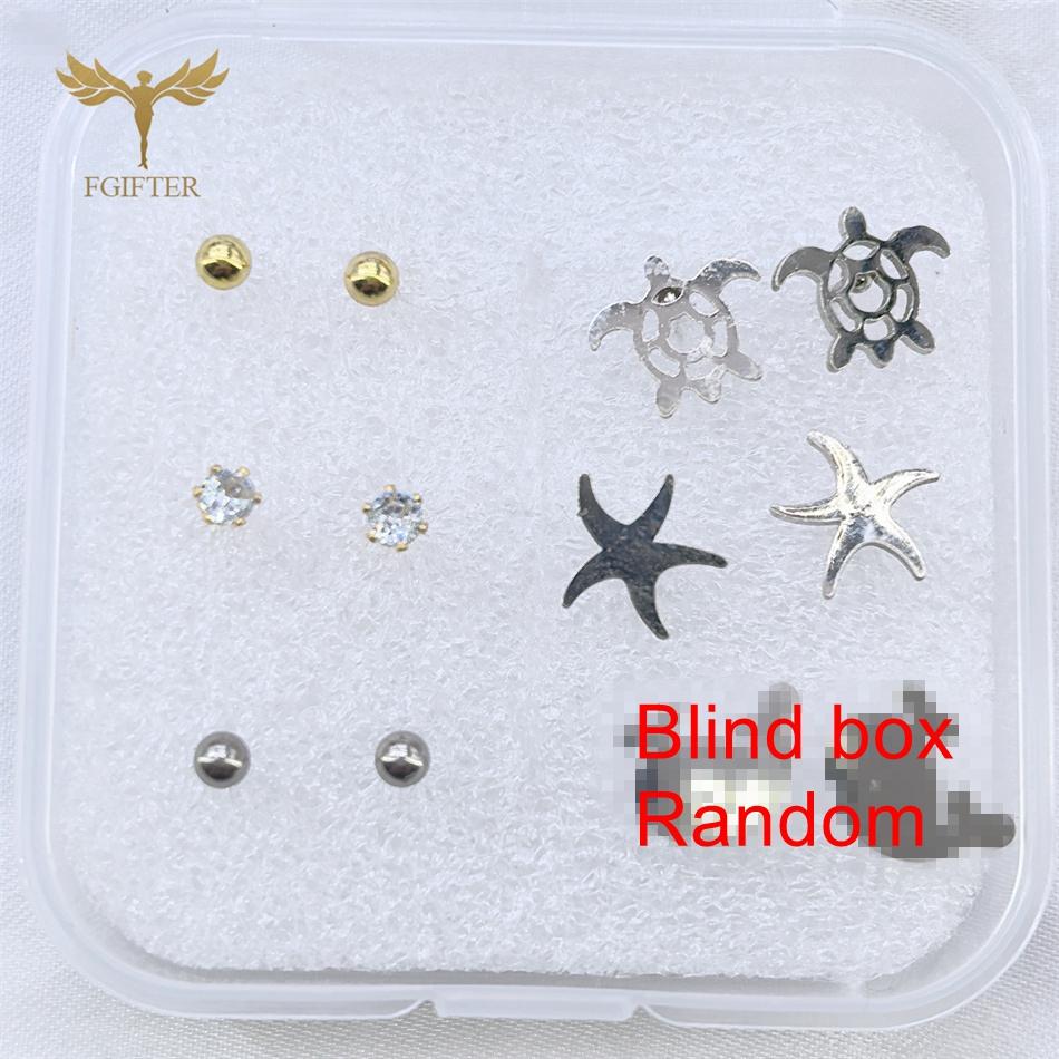 

Набор серег из 6 пар с милыми морскими животными: морская черепаха, морская звезда, кит. Серьги-гвоздики из нержавеющей стали для пирсинга ушей, модные, с цирконами. Подарки для девочек.