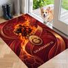Soft Floor Carpet Galatasaray FC Pattern Area Rug Decorative Mat For Home Room Decoration