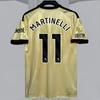 Mens Short Sleeve Football Jersey Premium Fan Edition Striped Design Arsenal Home Match Support