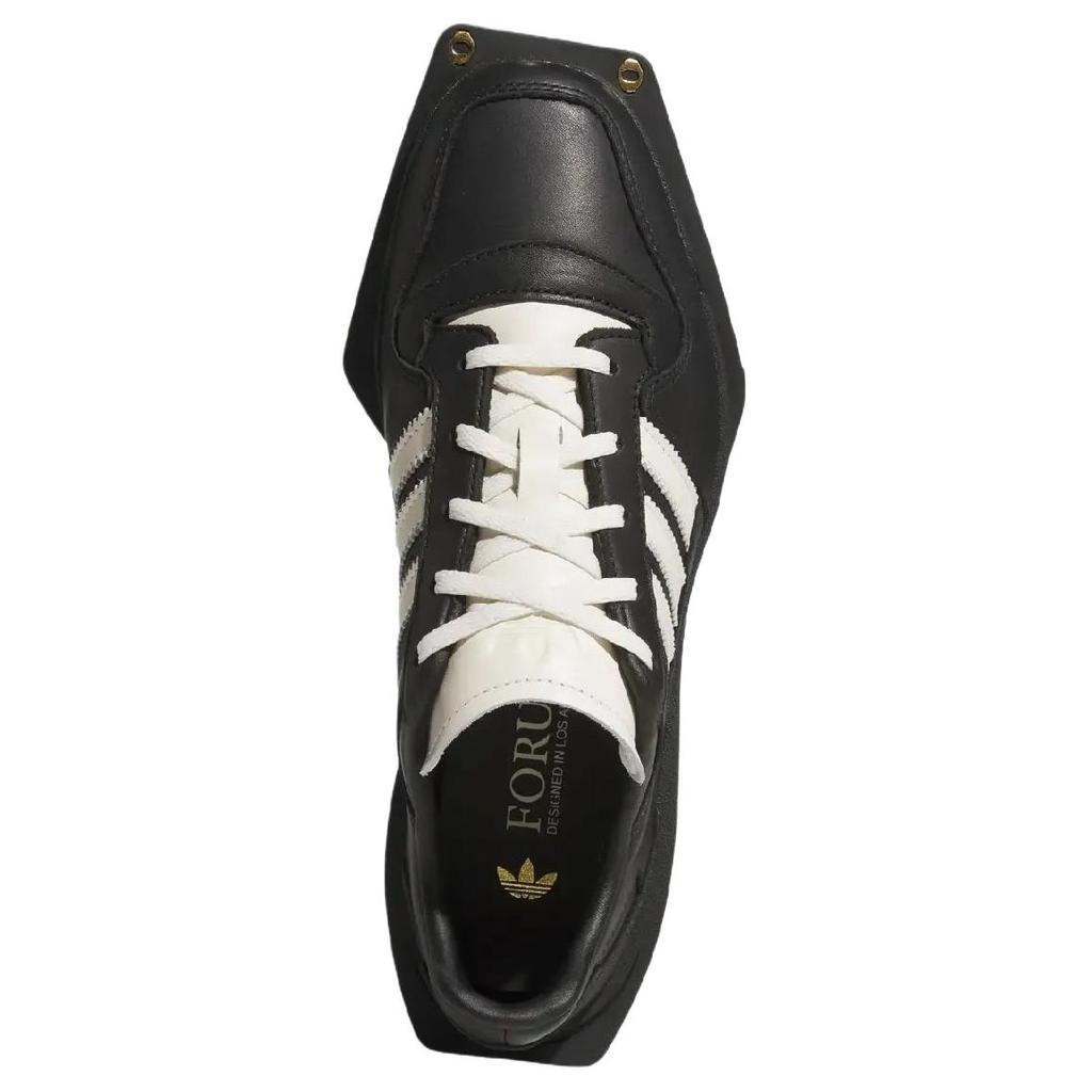 adidas Originals Forum Kubismus Bequeme Passform Lifestyle Freizeitschuhe Unisex Schuhe Schwarz Weiß JP9073