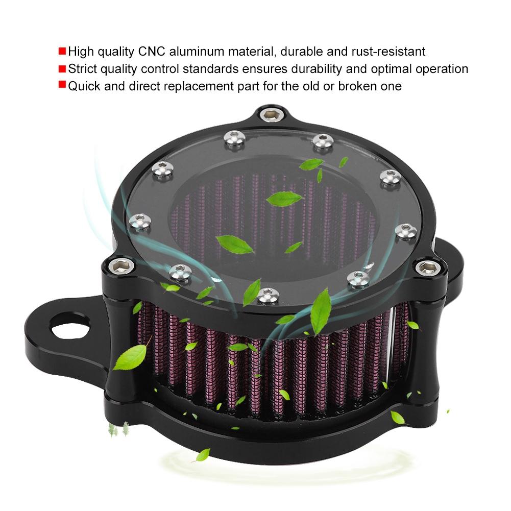Durable Motorcycle Modification Air Filter Intake Induction Kit Fits for XL 883 XL1200