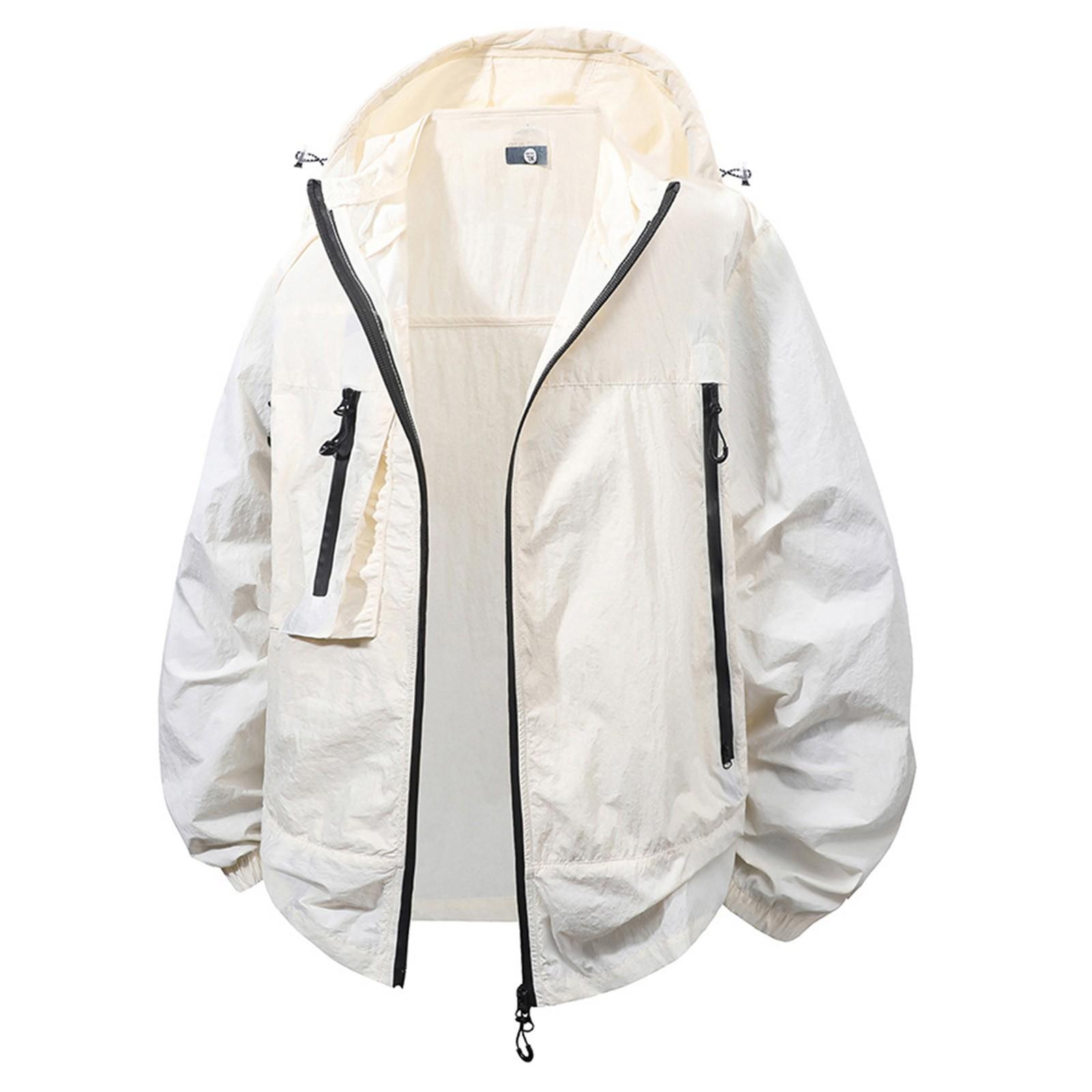 

Мужская и женская одежда от солнца, та же летняя спортивная одежда для активного отдыха, легкая дышащая, защищающая от ультрафиолета, солнцезащитная одежда для кожи XL белый