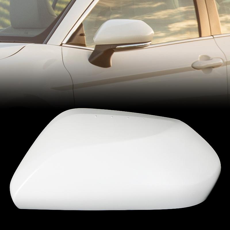 

Left Right Car Rearview Mirror Cap Door Wing Mirror Cover Housing For Toyota Camry 2018 87915-06130 1pc White Left